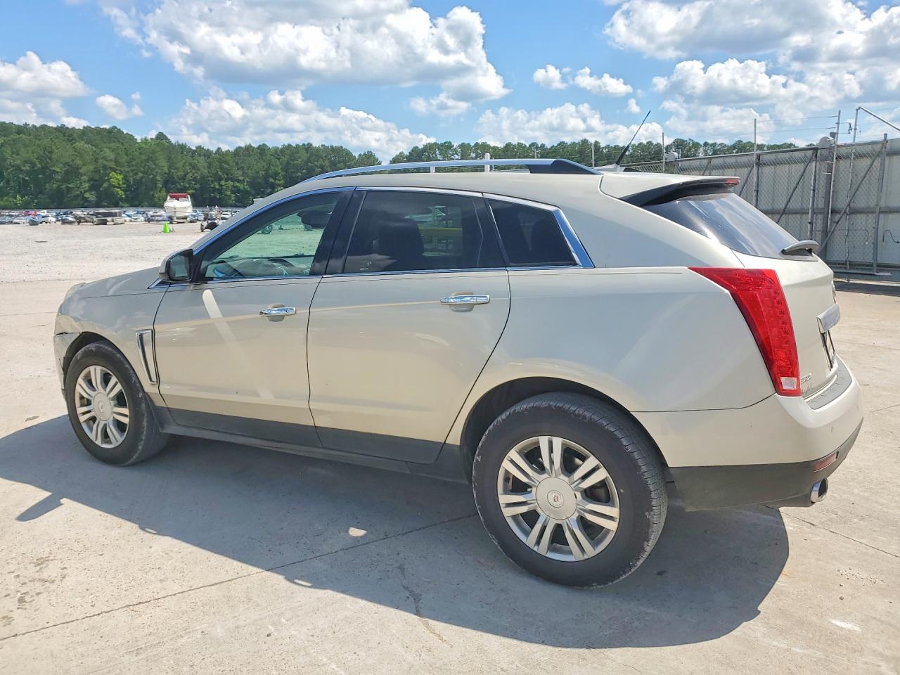 2014 Cadillac Srx Luxury Collection Cream vin: 3GYFNBE36ES611834