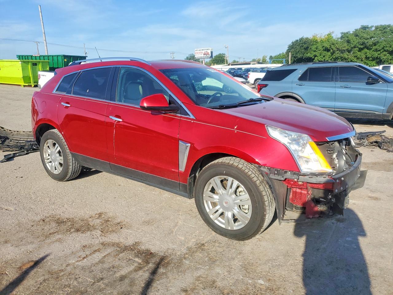 2014 Cadillac Srx Luxury Collection Red vin: 3GYFNBE36ES642095