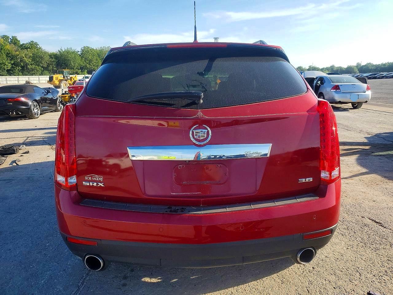 2014 Cadillac Srx Luxury Collection Red vin: 3GYFNBE36ES642095