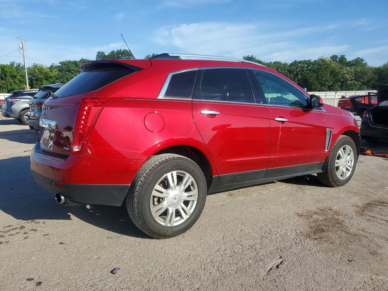 2014 Cadillac Srx Luxury Collection Red vin: 3GYFNBE36ES642095