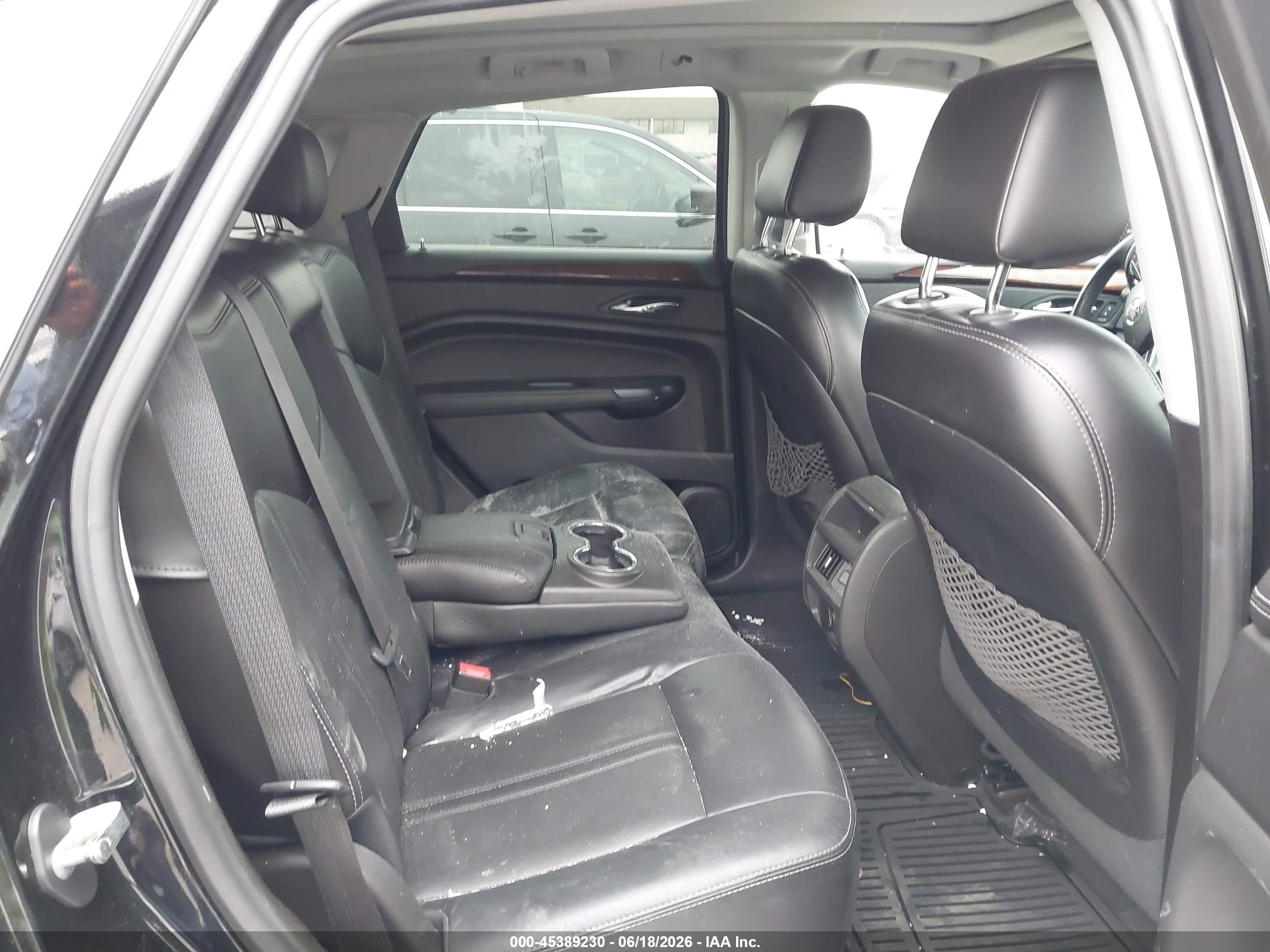 2015 Cadillac Srx Luxury Collection Black vin: 3GYFNBE36FS556433