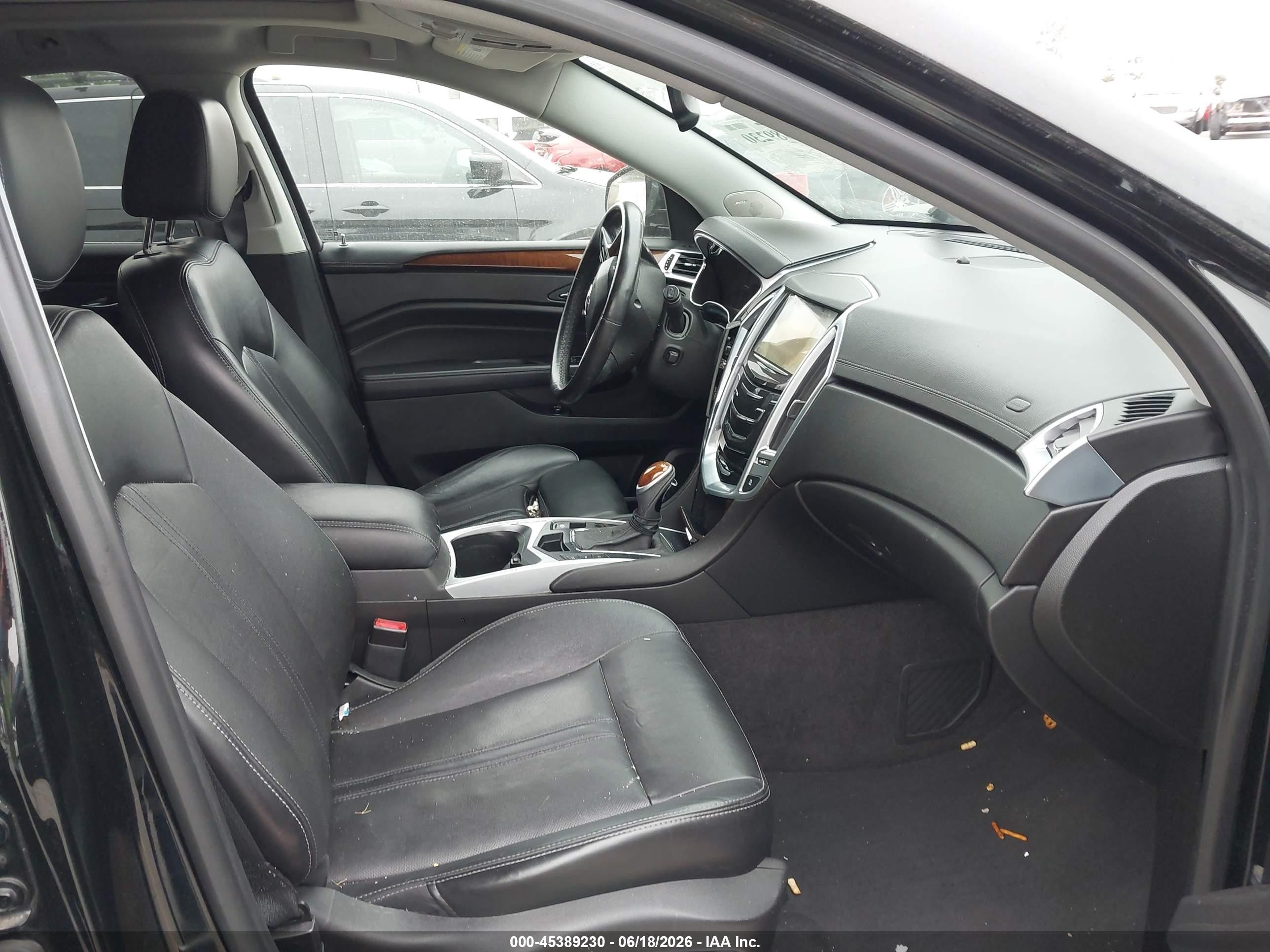 2015 Cadillac Srx Luxury Collection Black vin: 3GYFNBE36FS556433