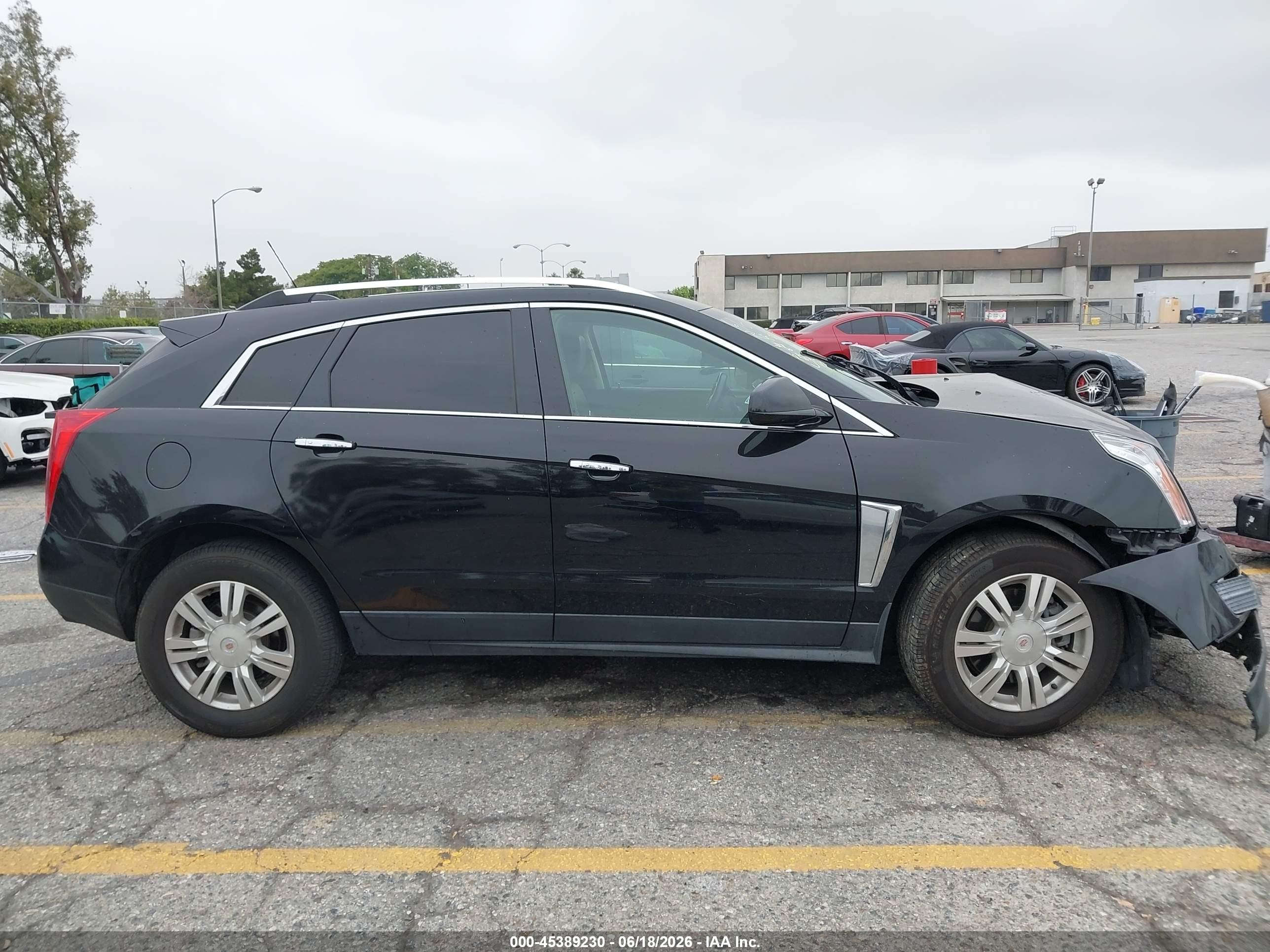 2015 Cadillac Srx Luxury Collection Black vin: 3GYFNBE36FS556433