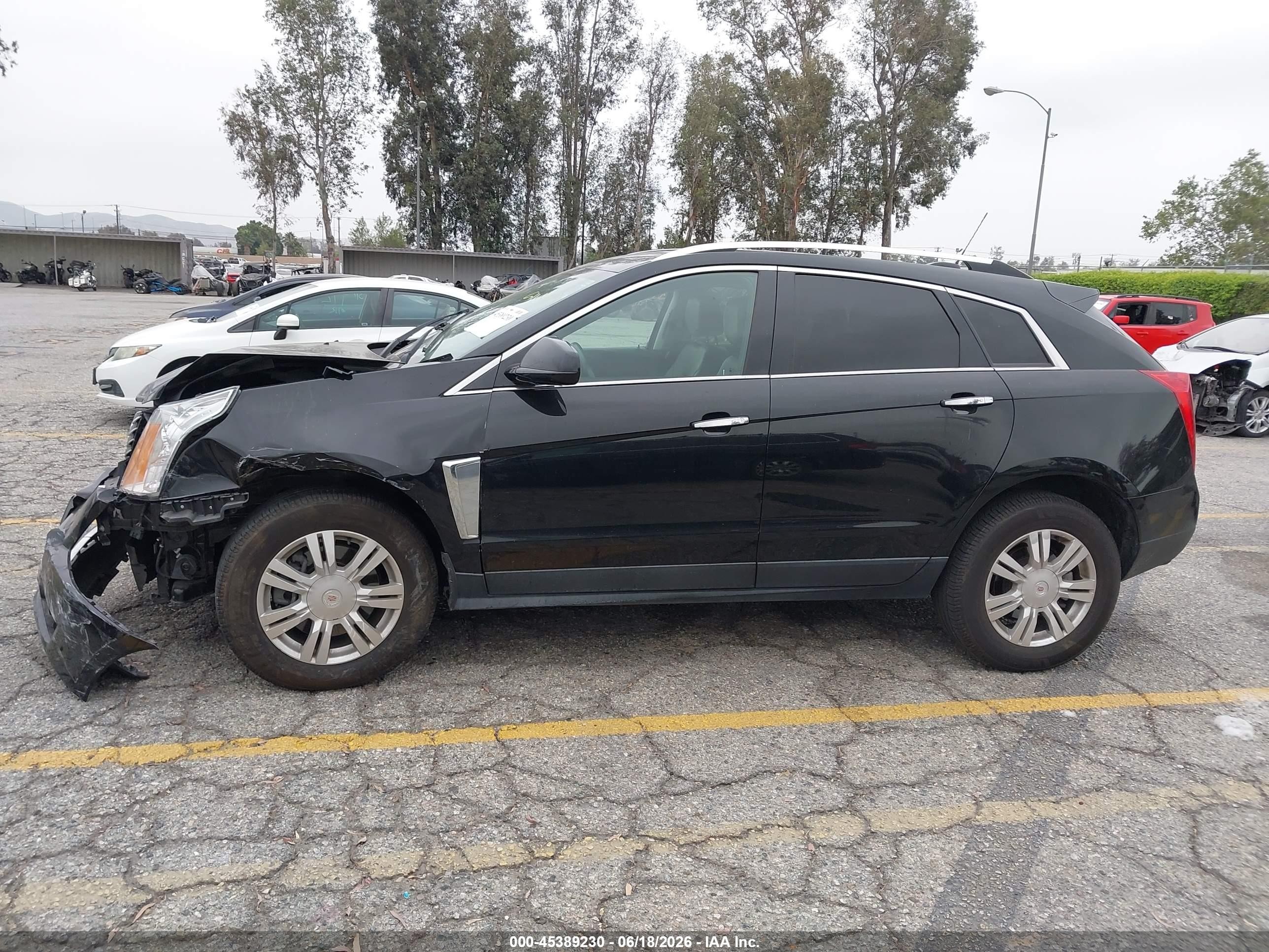 2015 Cadillac Srx Luxury Collection Black vin: 3GYFNBE36FS556433