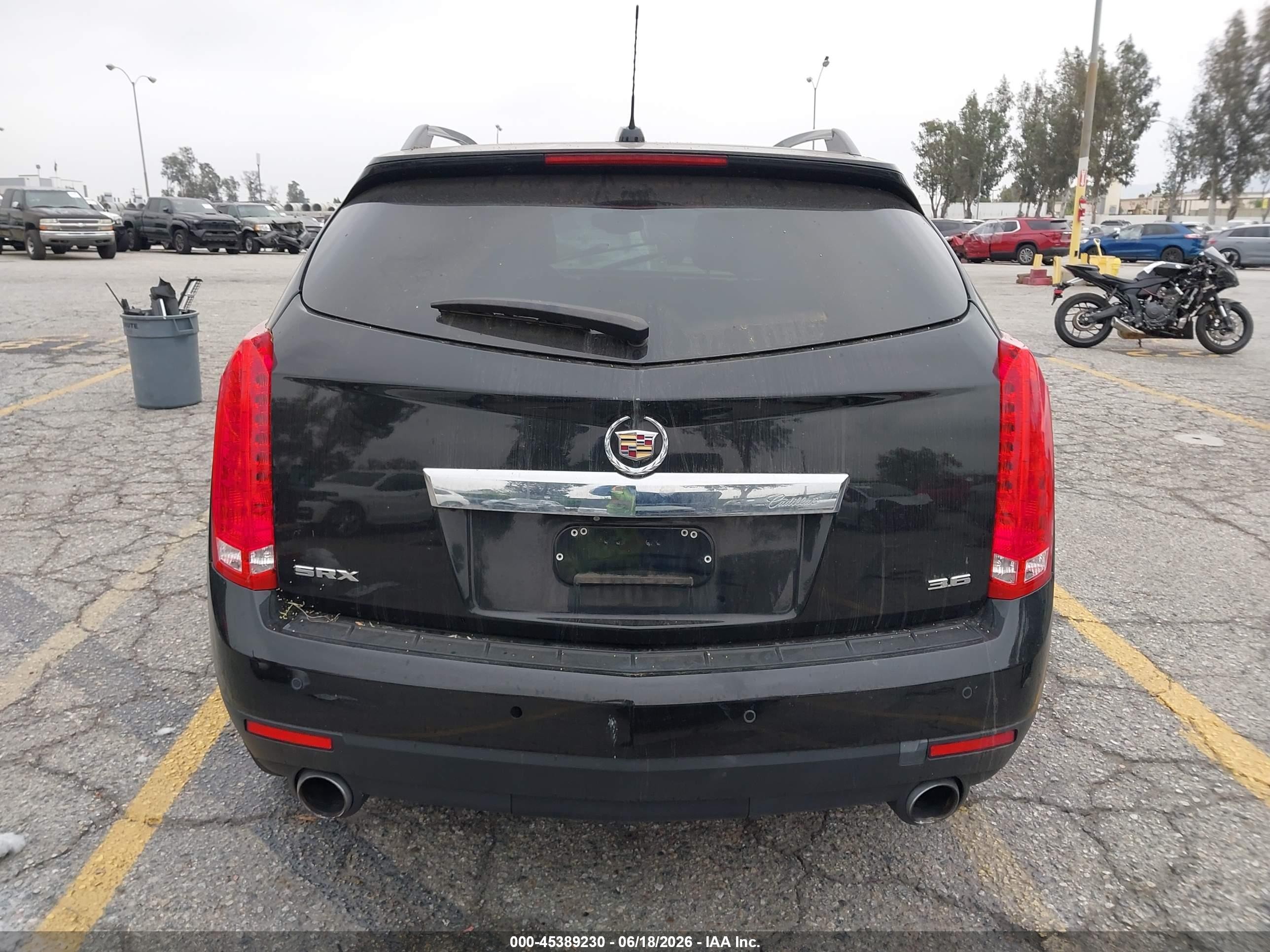 2015 Cadillac Srx Luxury Collection Black vin: 3GYFNBE36FS556433