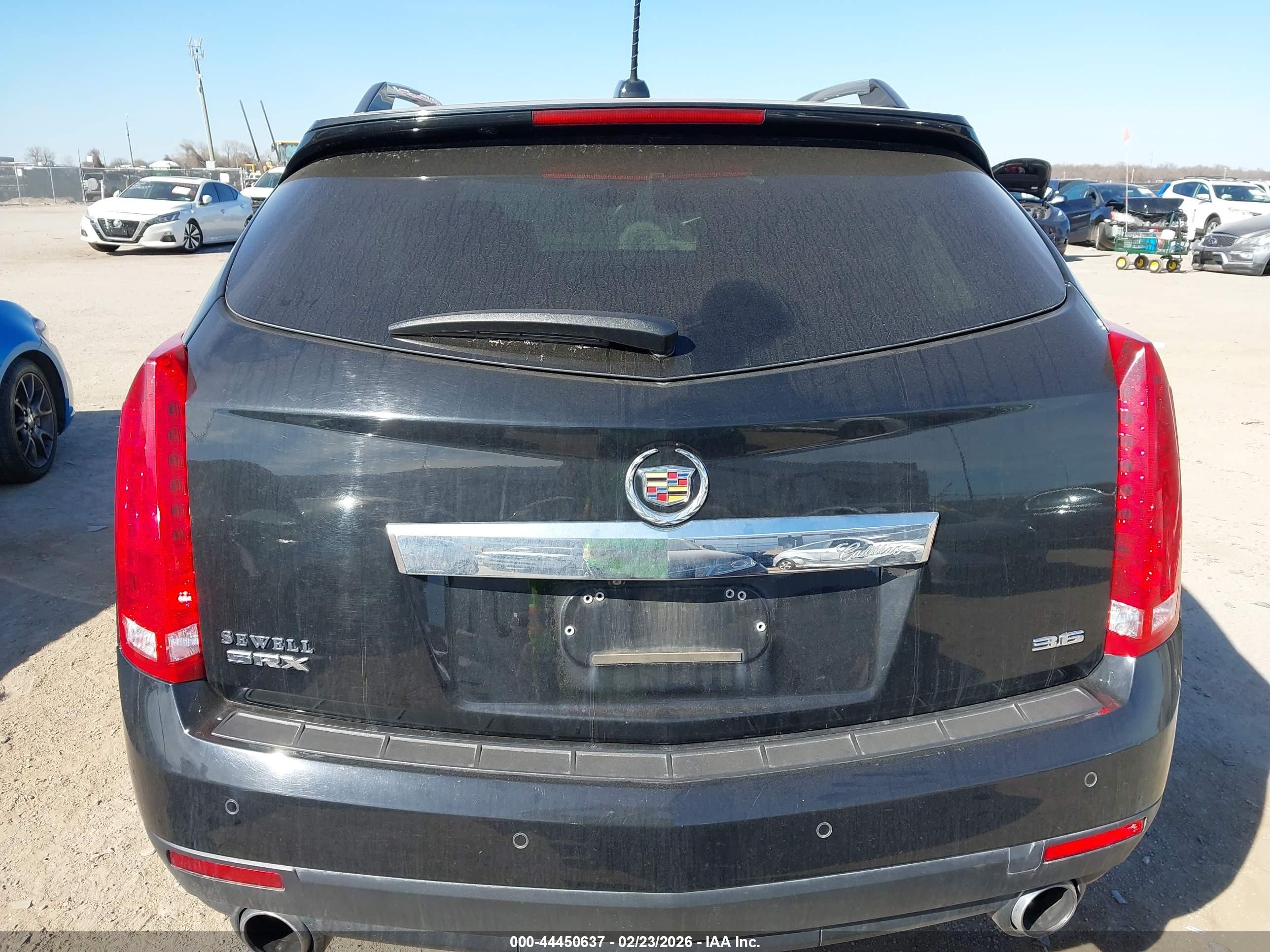 2015 Cadillac Srx Luxury Collection Black vin: 3GYFNBE36FS576195