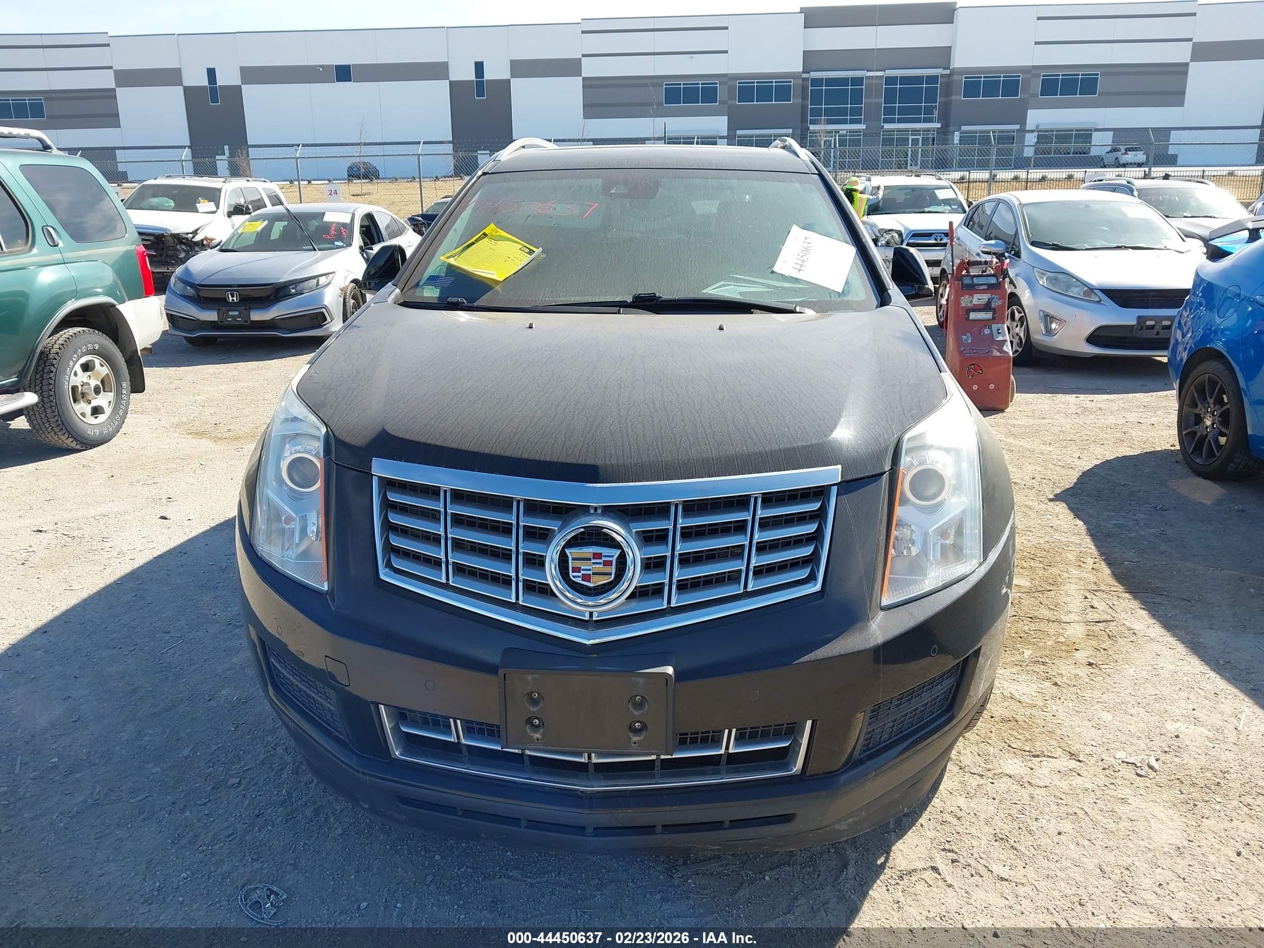2015 Cadillac Srx Luxury Collection Black vin: 3GYFNBE36FS576195