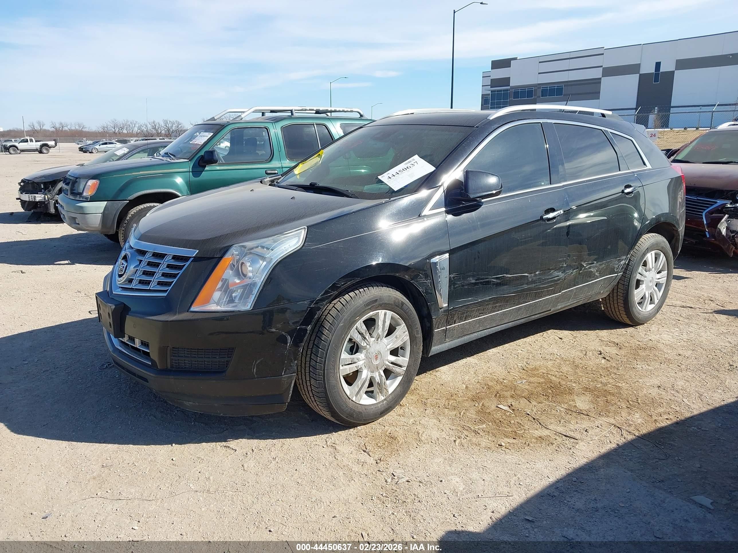 2015 Cadillac Srx Luxury Collection Black vin: 3GYFNBE36FS576195