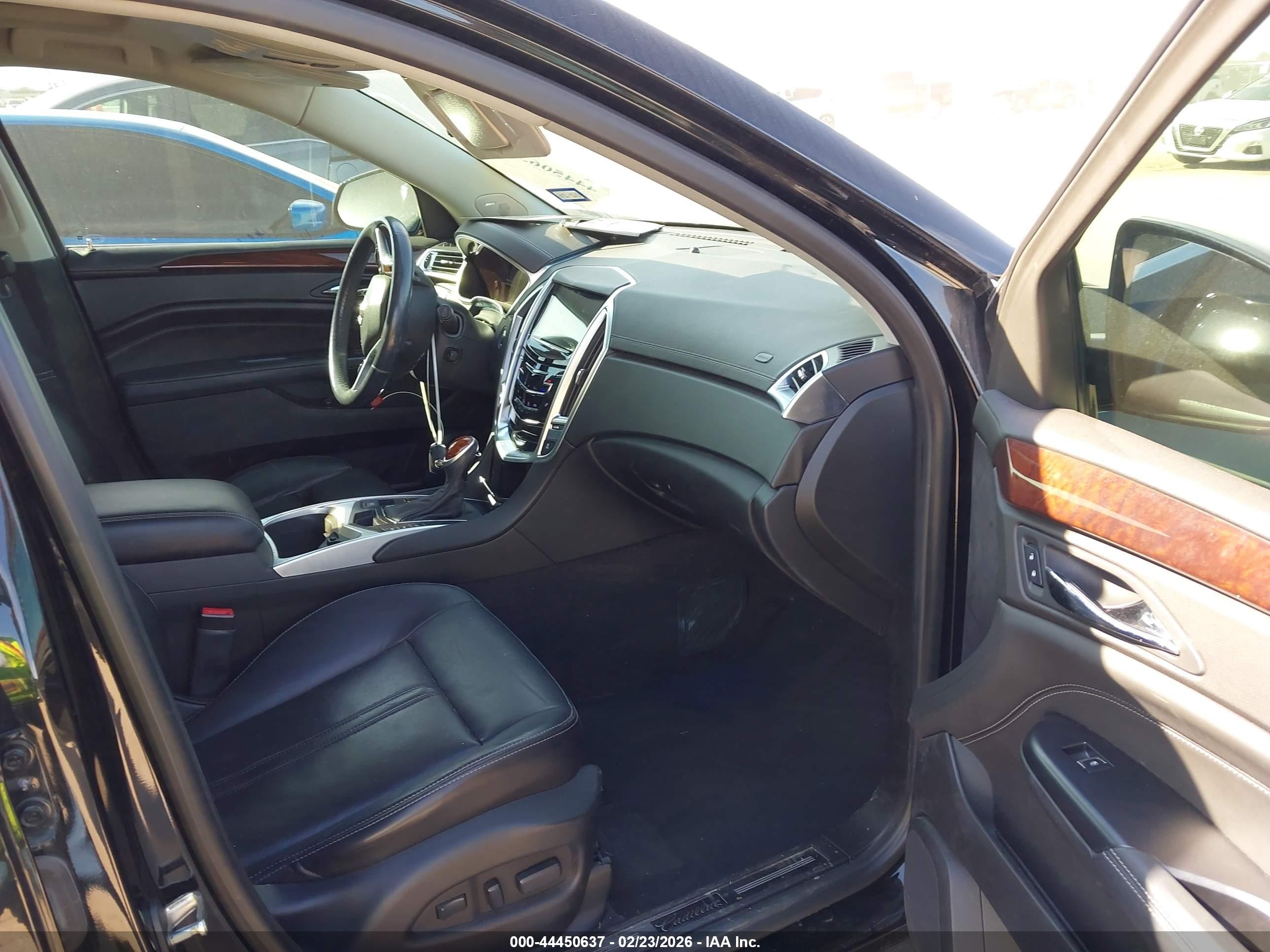 2015 Cadillac Srx Luxury Collection Black vin: 3GYFNBE36FS576195