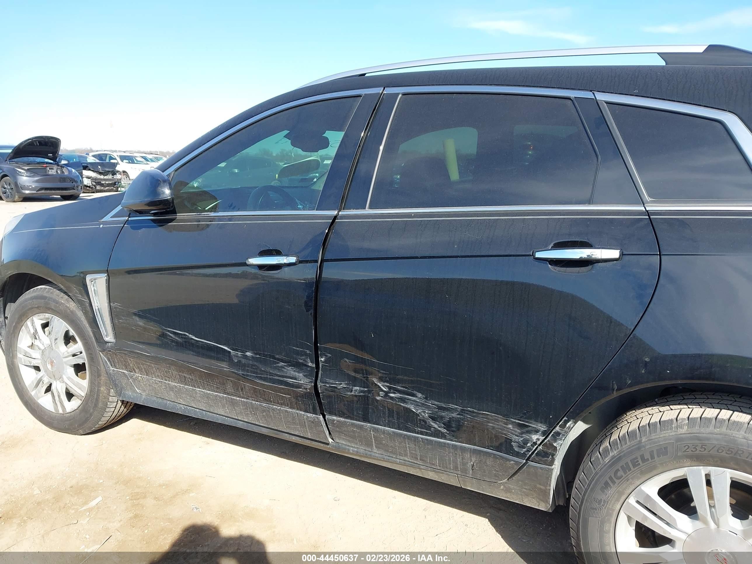 2015 Cadillac Srx Luxury Collection Black vin: 3GYFNBE36FS576195