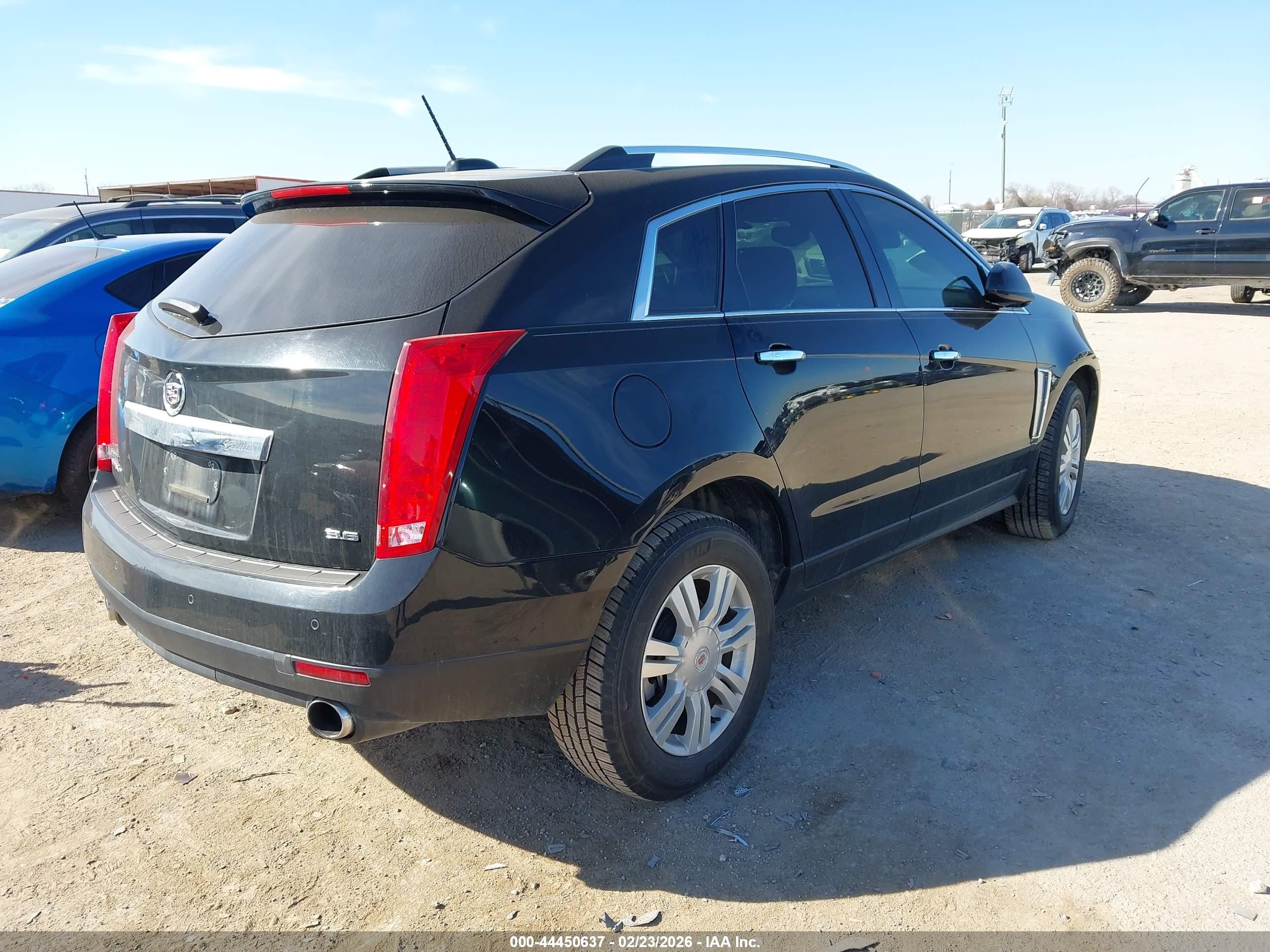 2015 Cadillac Srx Luxury Collection Black vin: 3GYFNBE36FS576195