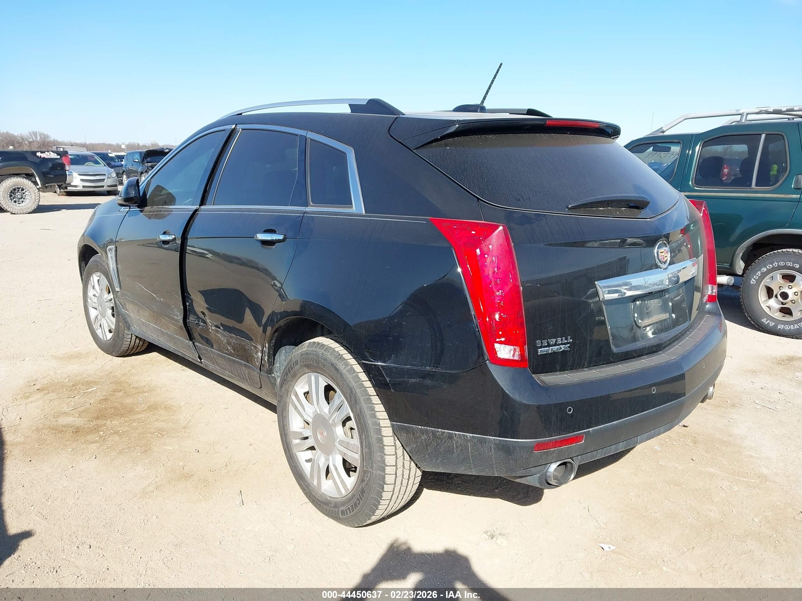 2015 Cadillac Srx Luxury Collection Black vin: 3GYFNBE36FS576195