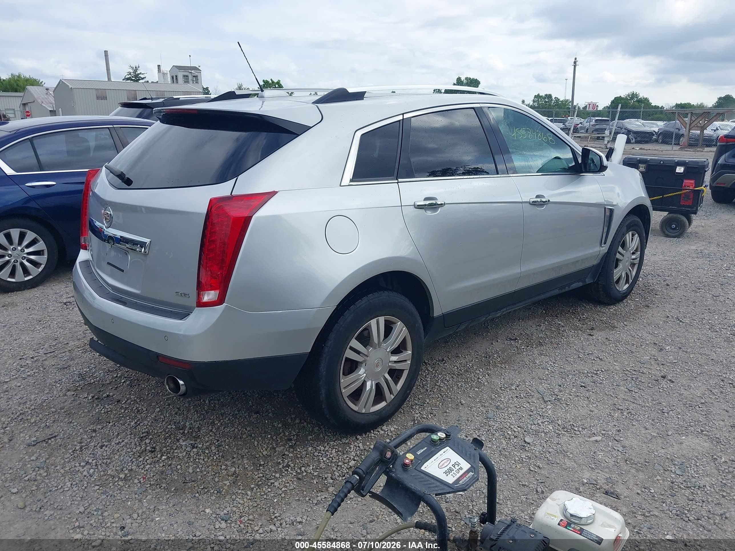 2015 Cadillac Srx Luxury Collection Gray vin: 3GYFNBE36FS586127