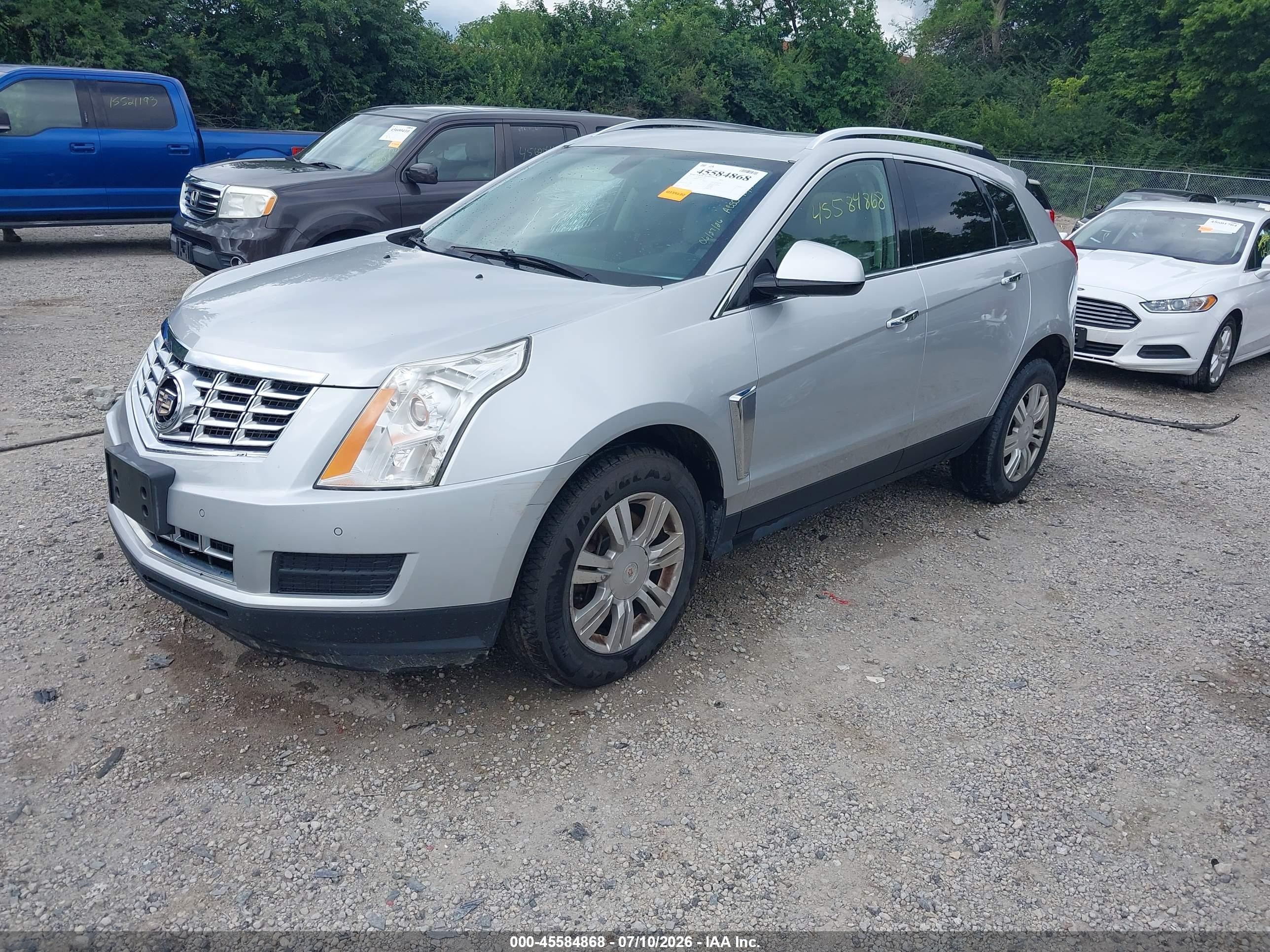 2015 Cadillac Srx Luxury Collection Gray vin: 3GYFNBE36FS586127