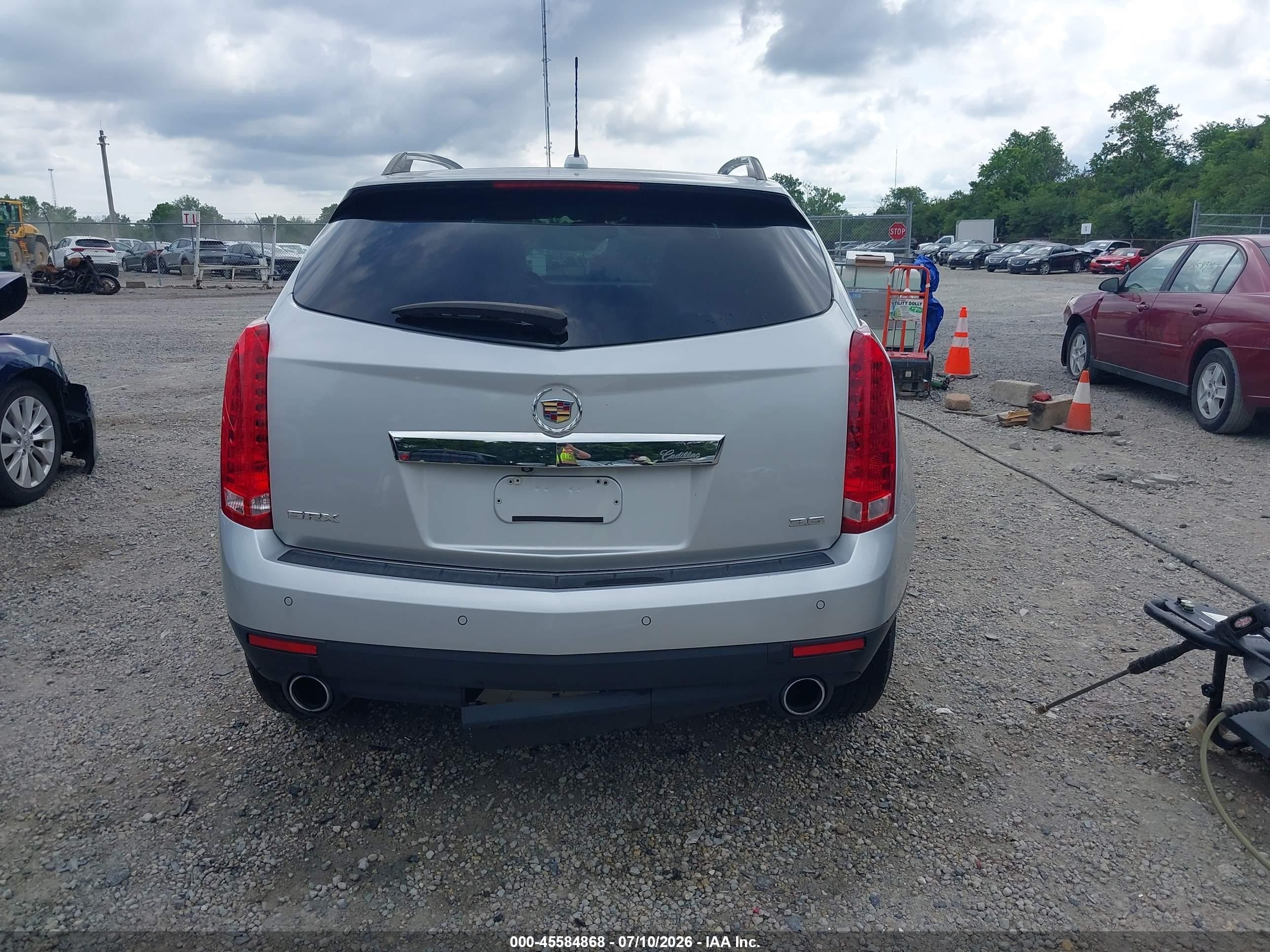2015 Cadillac Srx Luxury Collection Gray vin: 3GYFNBE36FS586127
