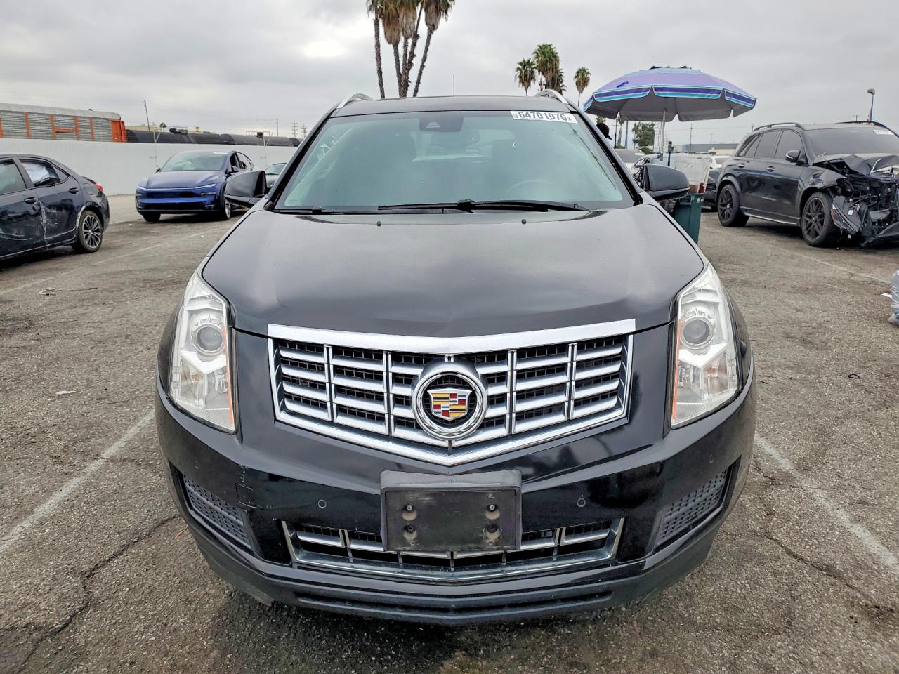 2015 Cadillac Srx Luxury Collection Black vin: 3GYFNBE36FS597130