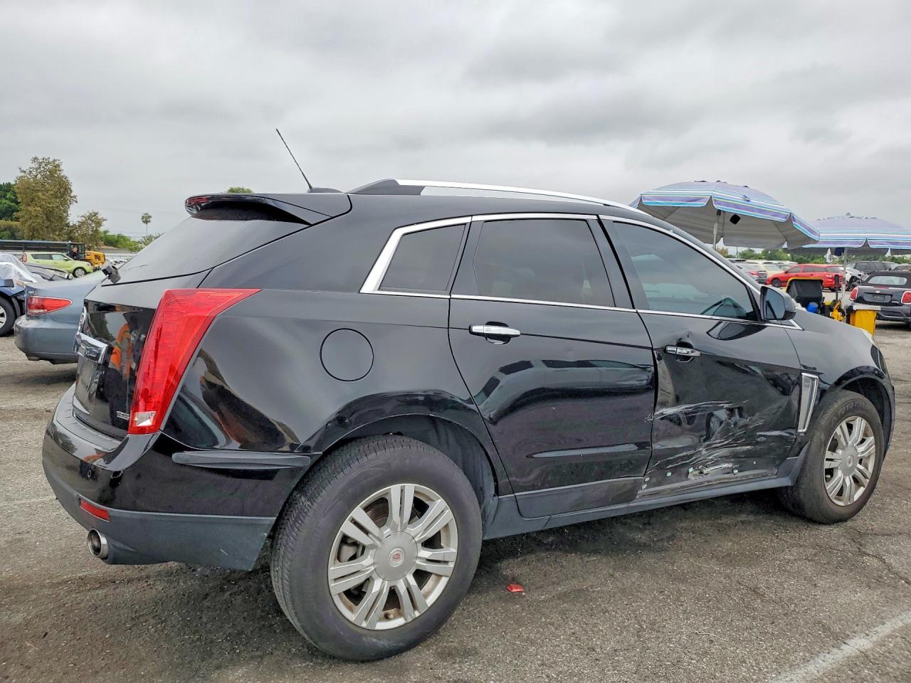 2015 Cadillac Srx Luxury Collection Black vin: 3GYFNBE36FS597130