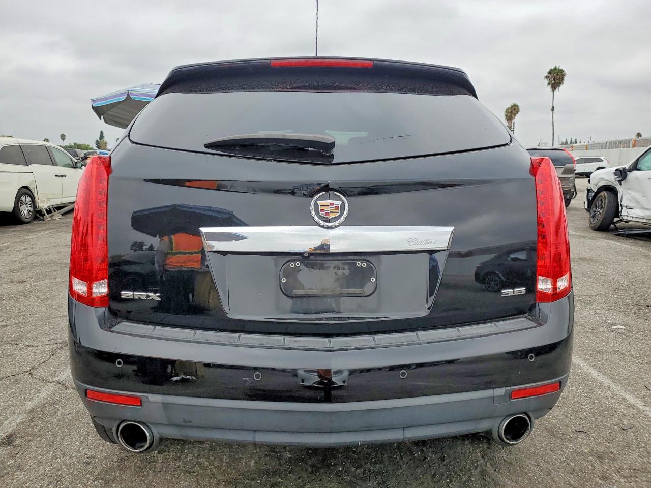 2015 Cadillac Srx Luxury Collection Black vin: 3GYFNBE36FS597130