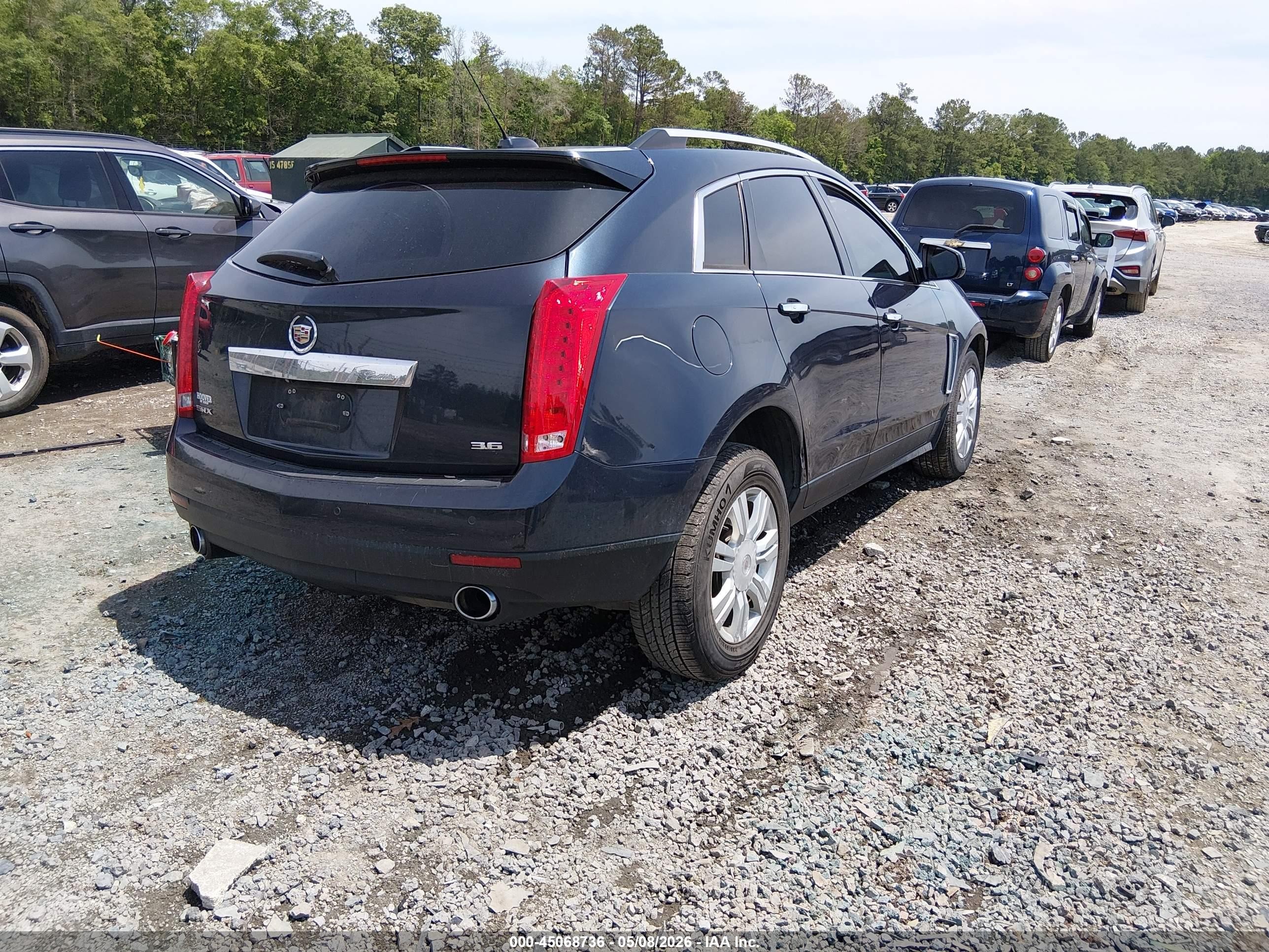 2015 Cadillac Srx Luxury Collection Blue vin: 3GYFNBE36FS607641