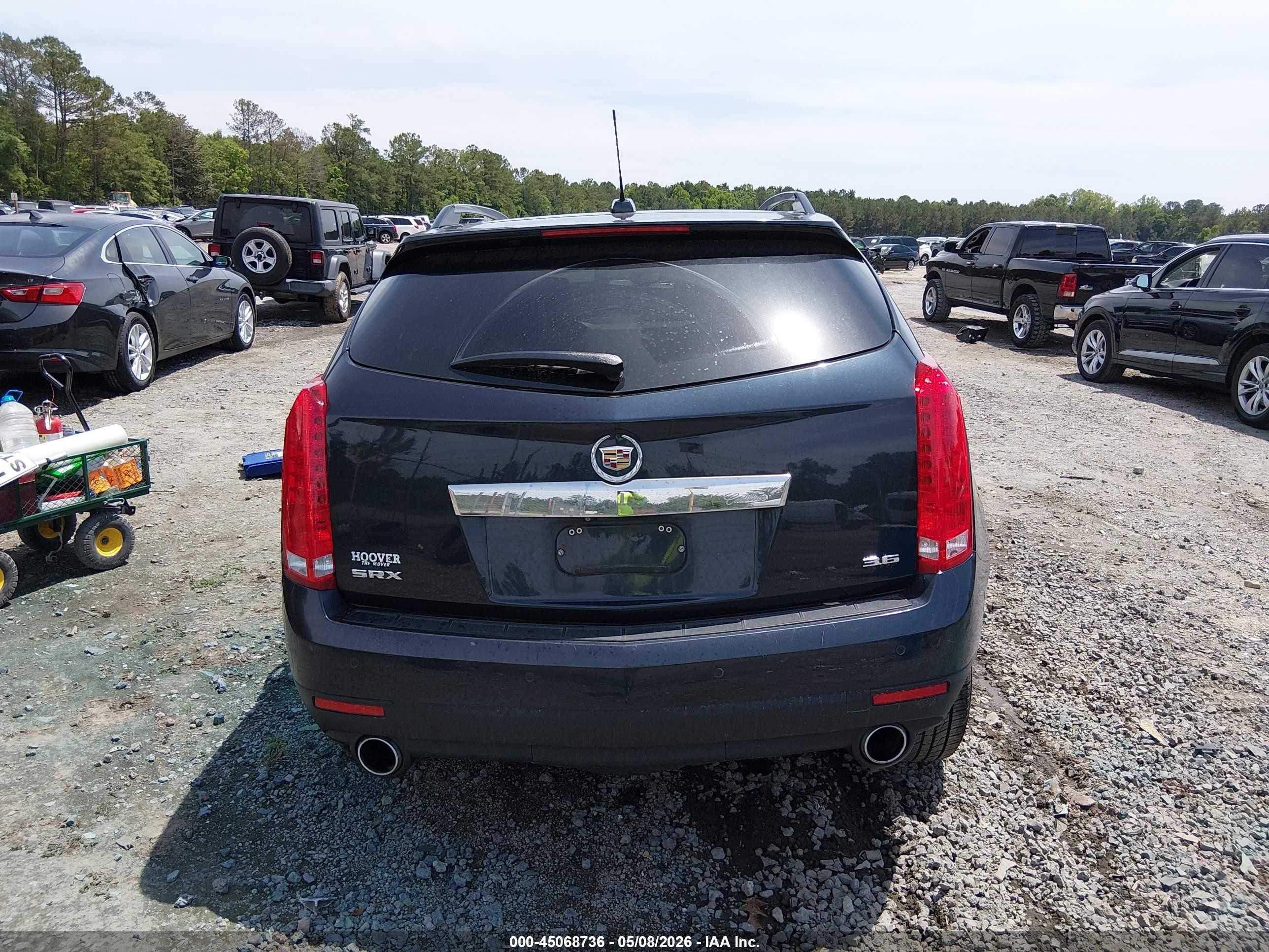 2015 Cadillac Srx Luxury Collection Blue vin: 3GYFNBE36FS607641