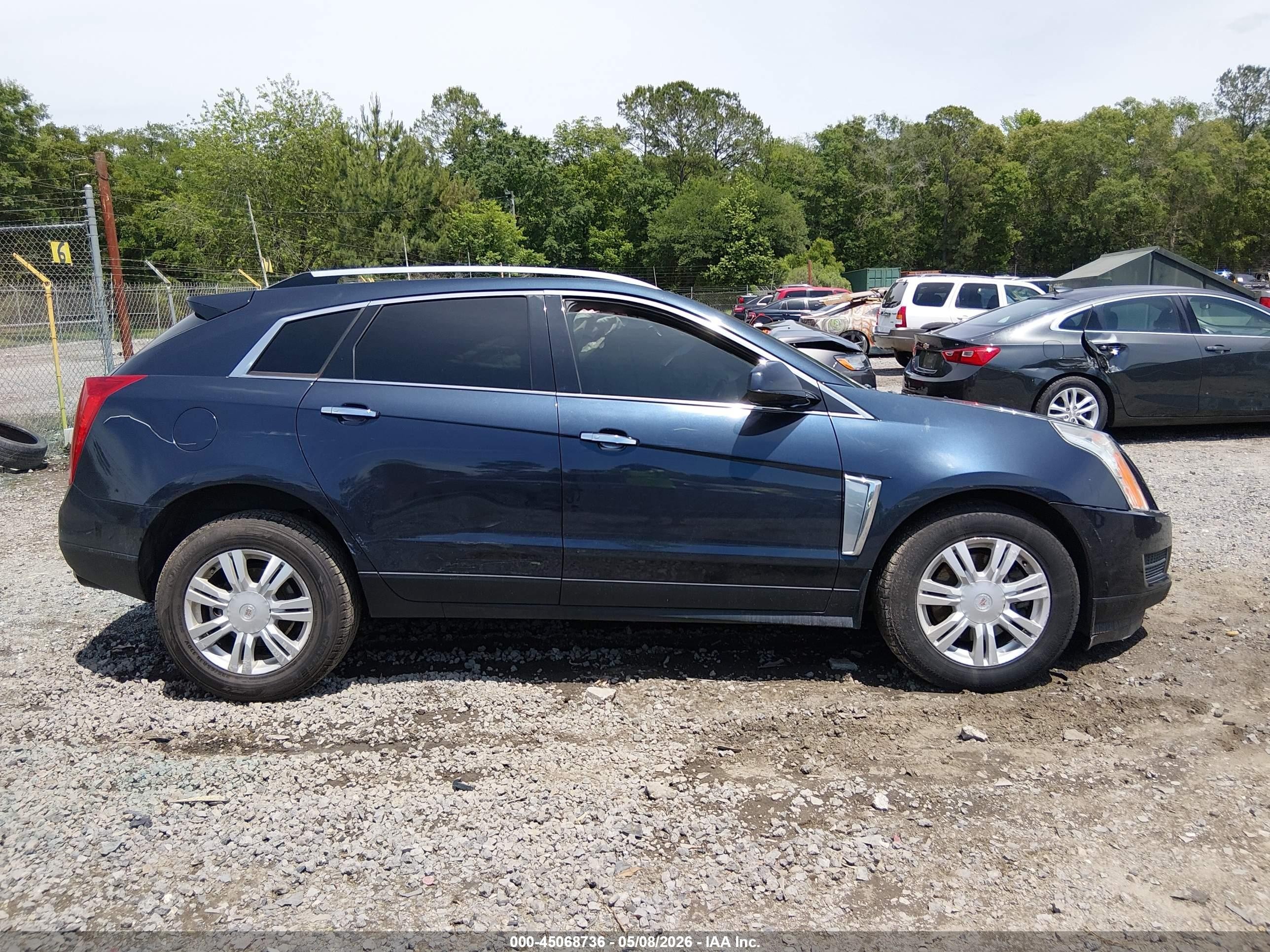 2015 Cadillac Srx Luxury Collection Blue vin: 3GYFNBE36FS607641
