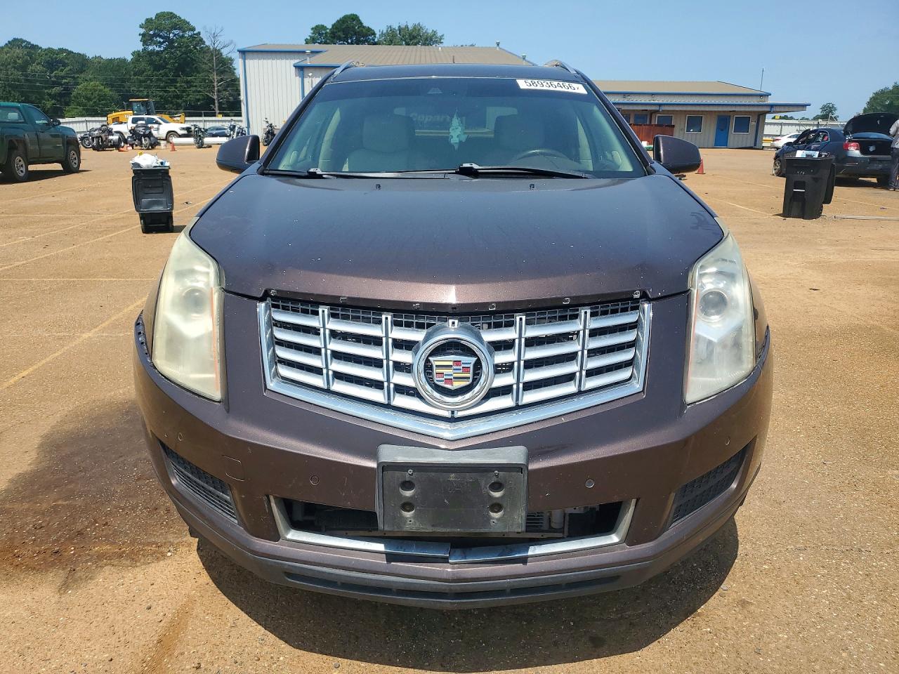 2015 Cadillac Srx Luxury Collection Brown vin: 3GYFNBE36FS623922