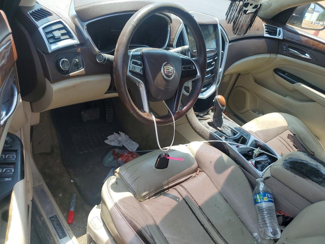2015 Cadillac Srx Luxury Collection Brown vin: 3GYFNBE36FS623922