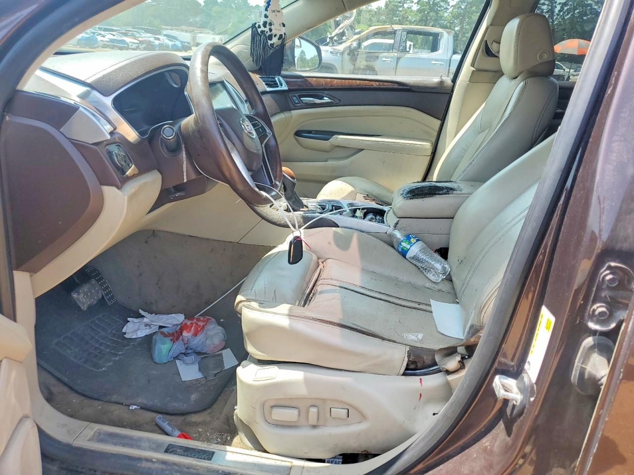 2015 Cadillac Srx Luxury Collection Brown vin: 3GYFNBE36FS623922