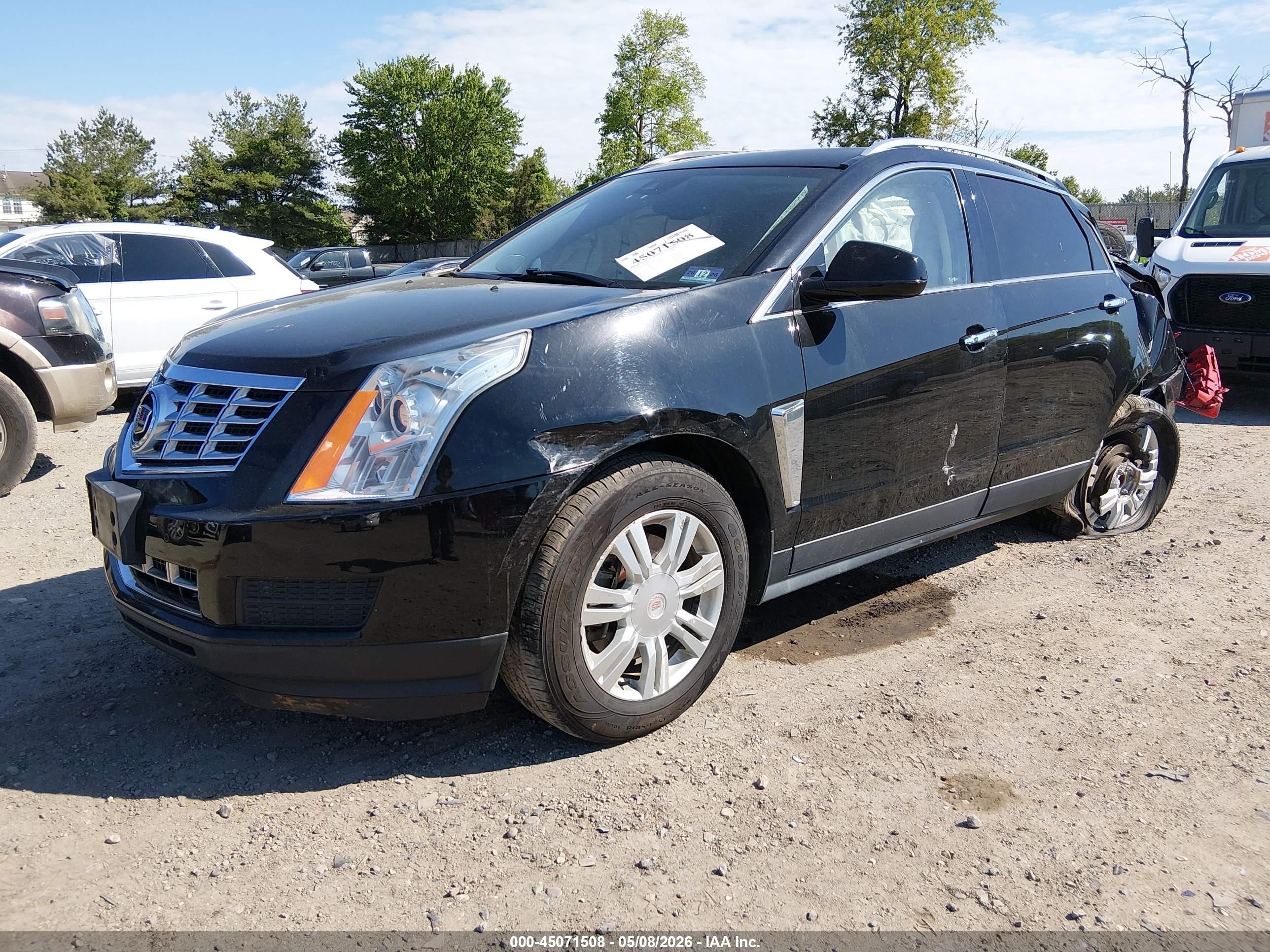 2016 Cadillac Srx Luxury Collection Black vin: 3GYFNBE36GS555414