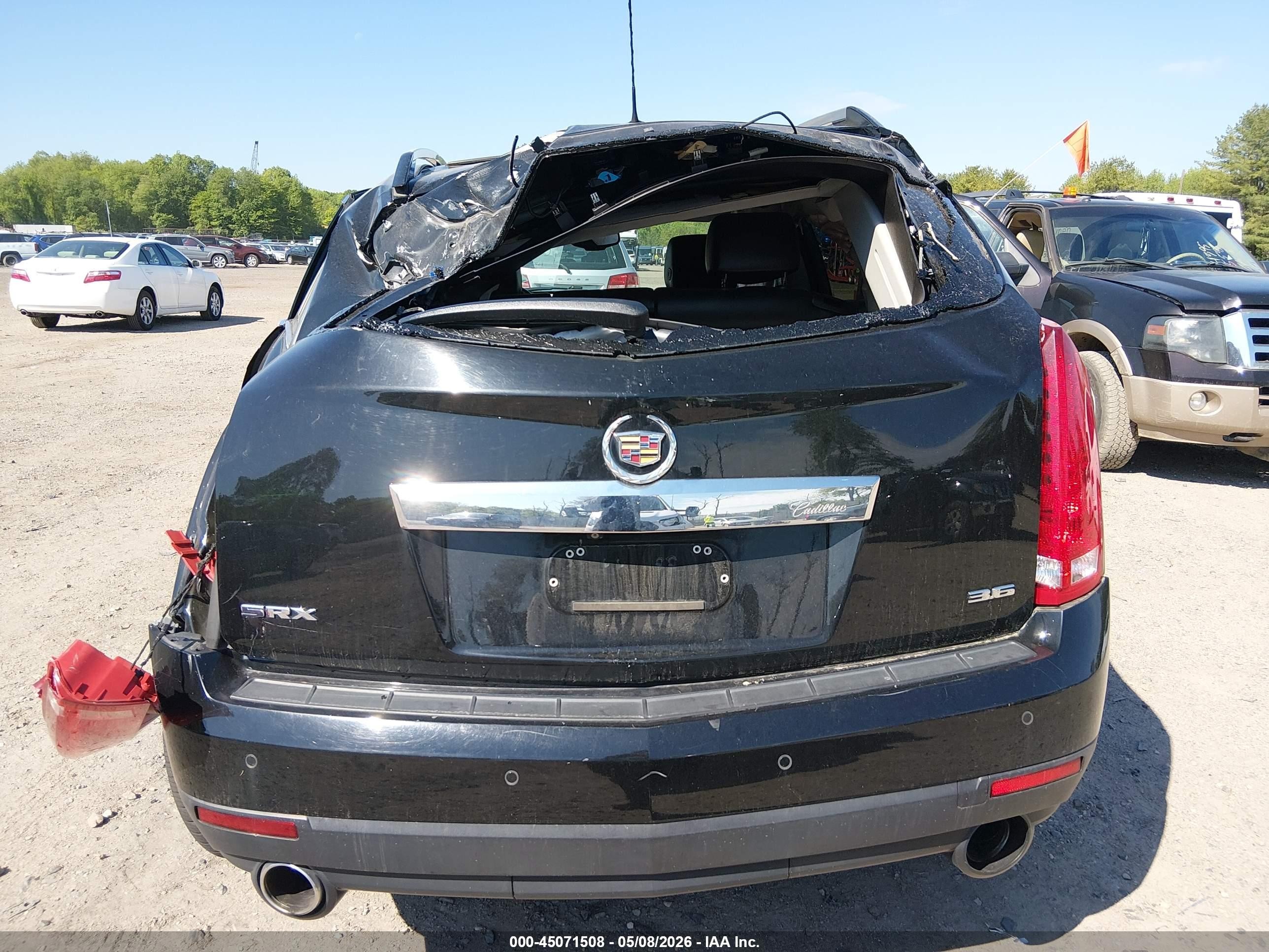 2016 Cadillac Srx Luxury Collection Black vin: 3GYFNBE36GS555414