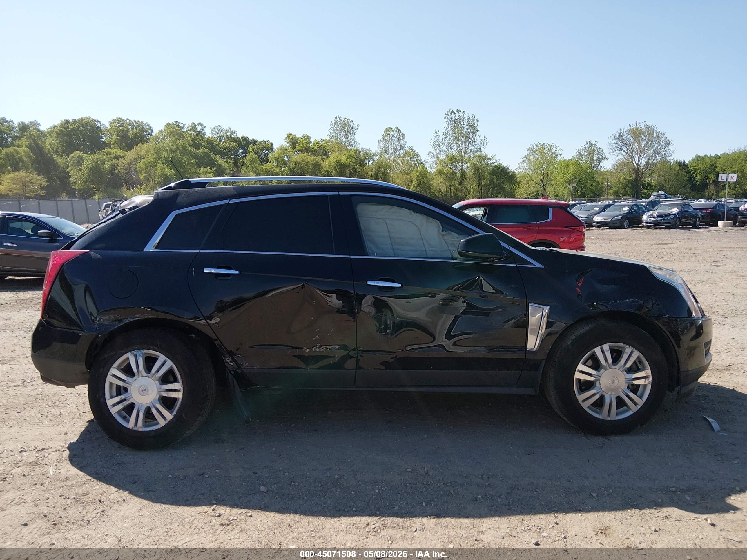 2016 Cadillac Srx Luxury Collection Black vin: 3GYFNBE36GS555414