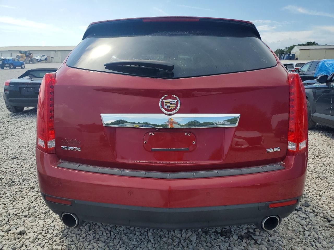 2012 Cadillac Srx Performance Collection Red vin: 3GYFNBE37CS626324