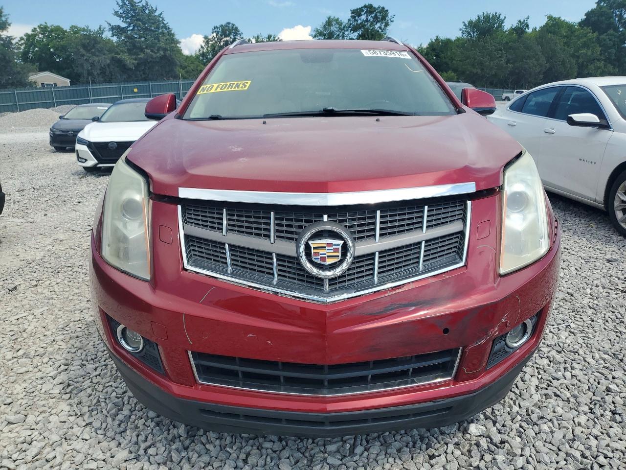 2012 Cadillac Srx Performance Collection Red vin: 3GYFNBE37CS626324