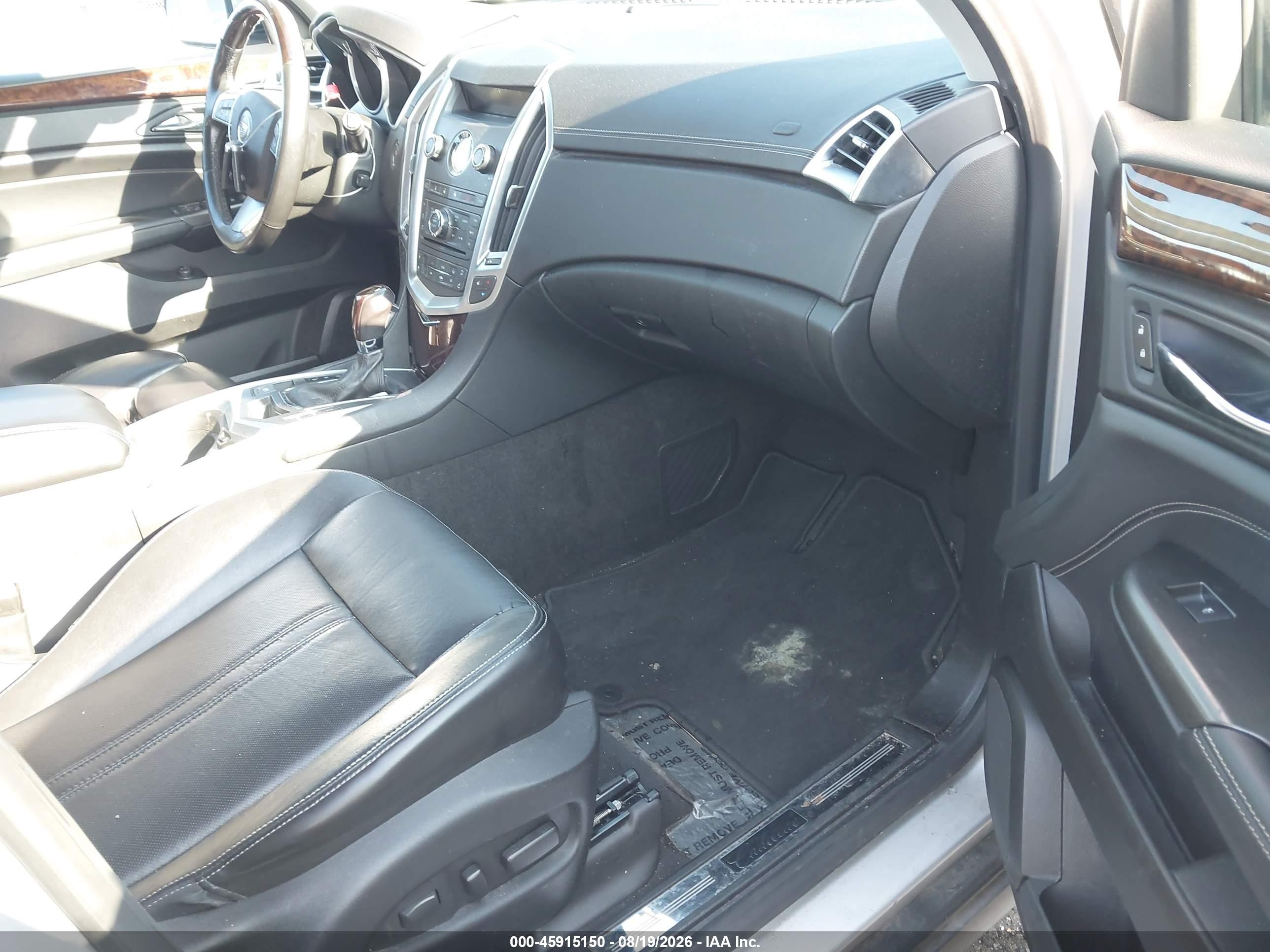 2012 Cadillac Srx Performance Collection Silver vin: 3GYFNBE37CS635878