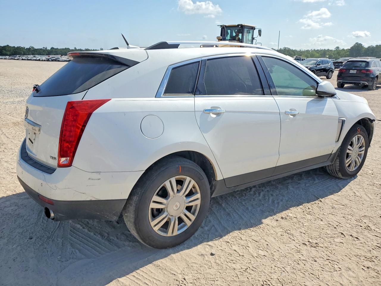 2014 Cadillac Srx Luxury Collection White vin: 3GYFNBE37ES545553