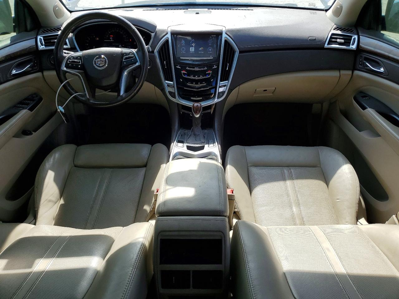 2014 Cadillac Srx Luxury Collection White vin: 3GYFNBE37ES545553