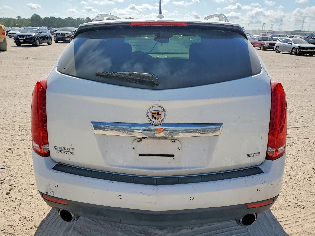 2014 Cadillac Srx Luxury Collection White vin: 3GYFNBE37ES545553