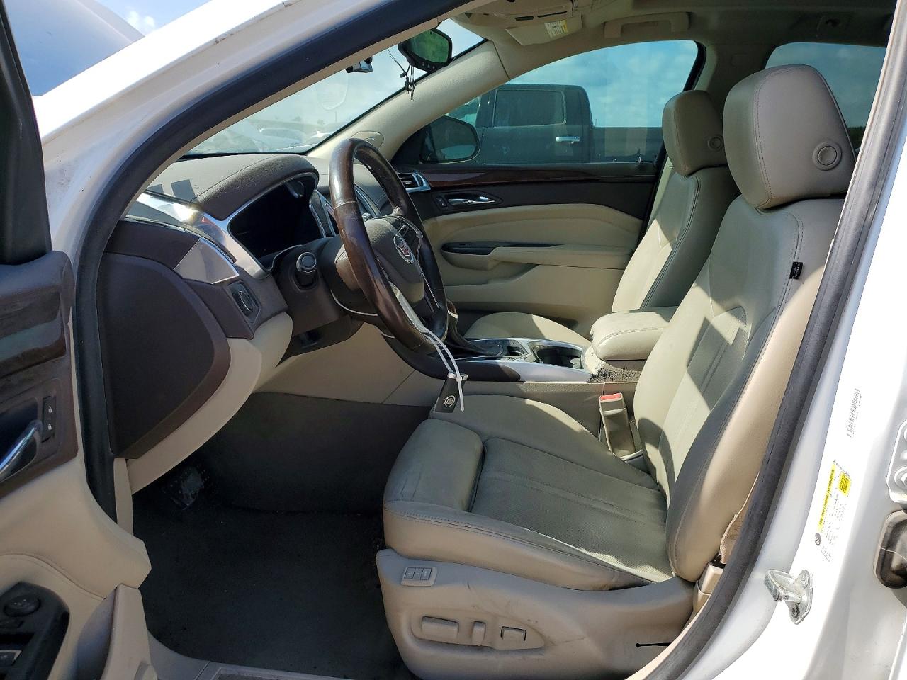 2014 Cadillac Srx Luxury Collection White vin: 3GYFNBE37ES545553