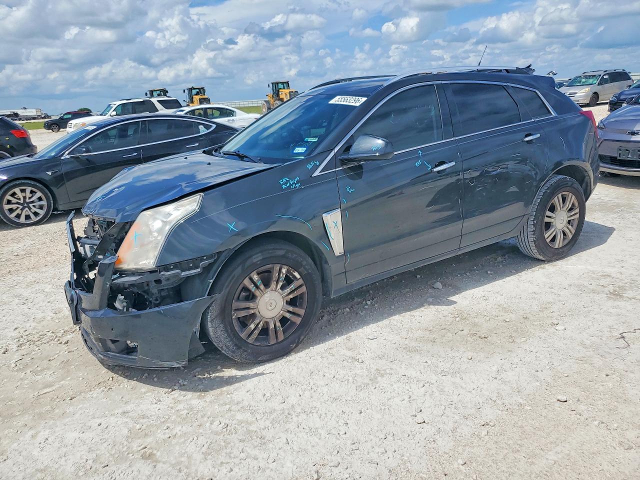 2014 Cadillac Srx Luxury Collection Black vin: 3GYFNBE37ES566886