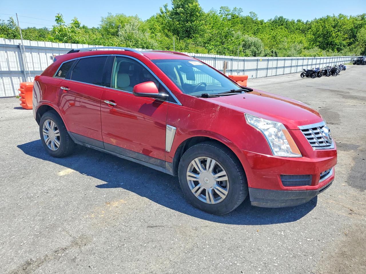 2014 Cadillac Srx Luxury Collection Maroon vin: 3GYFNBE37ES584546