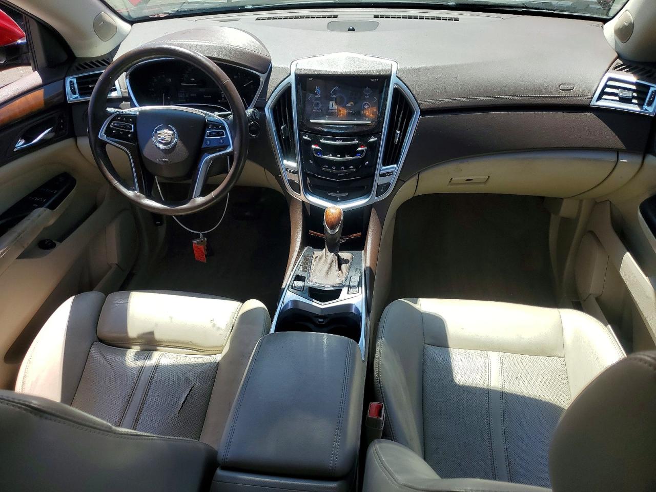 2014 Cadillac Srx Luxury Collection Maroon vin: 3GYFNBE37ES584546