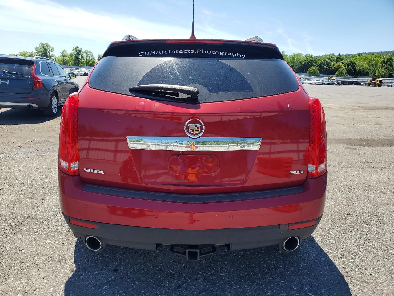 2014 Cadillac Srx Luxury Collection Maroon vin: 3GYFNBE37ES584546