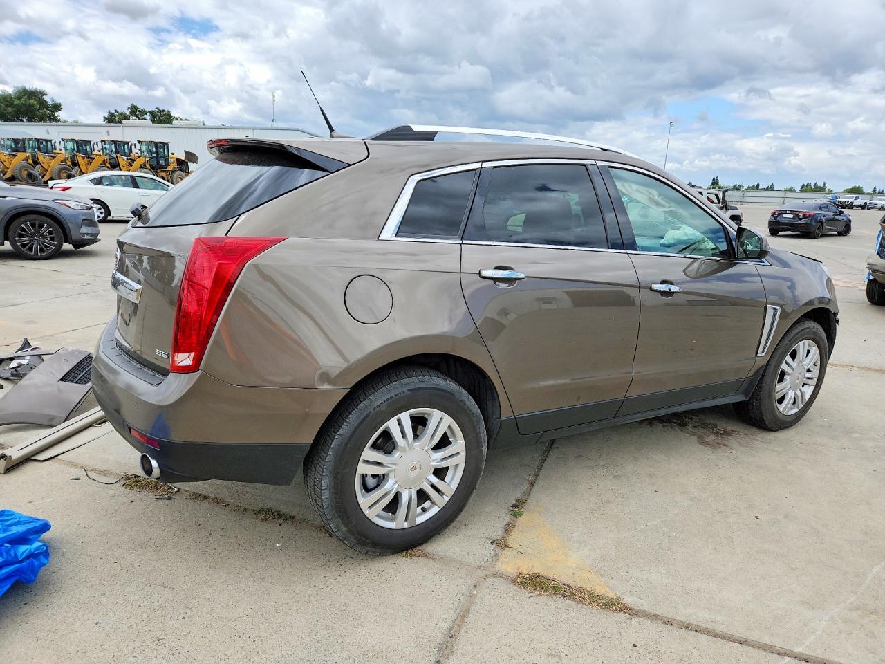 2014 Cadillac Srx Luxury Collection Brown vin: 3GYFNBE37ES614709