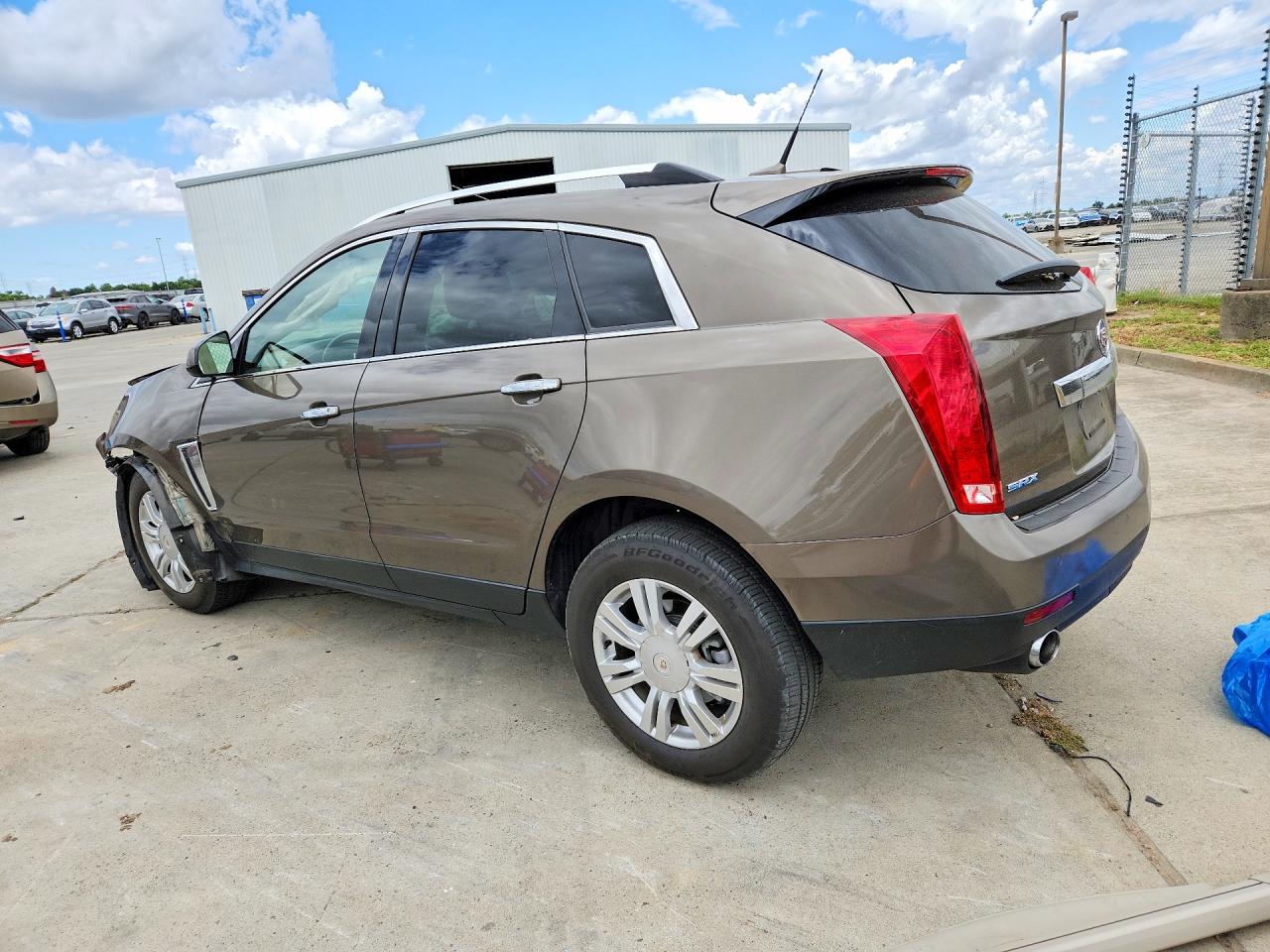 2014 Cadillac Srx Luxury Collection Brown vin: 3GYFNBE37ES614709