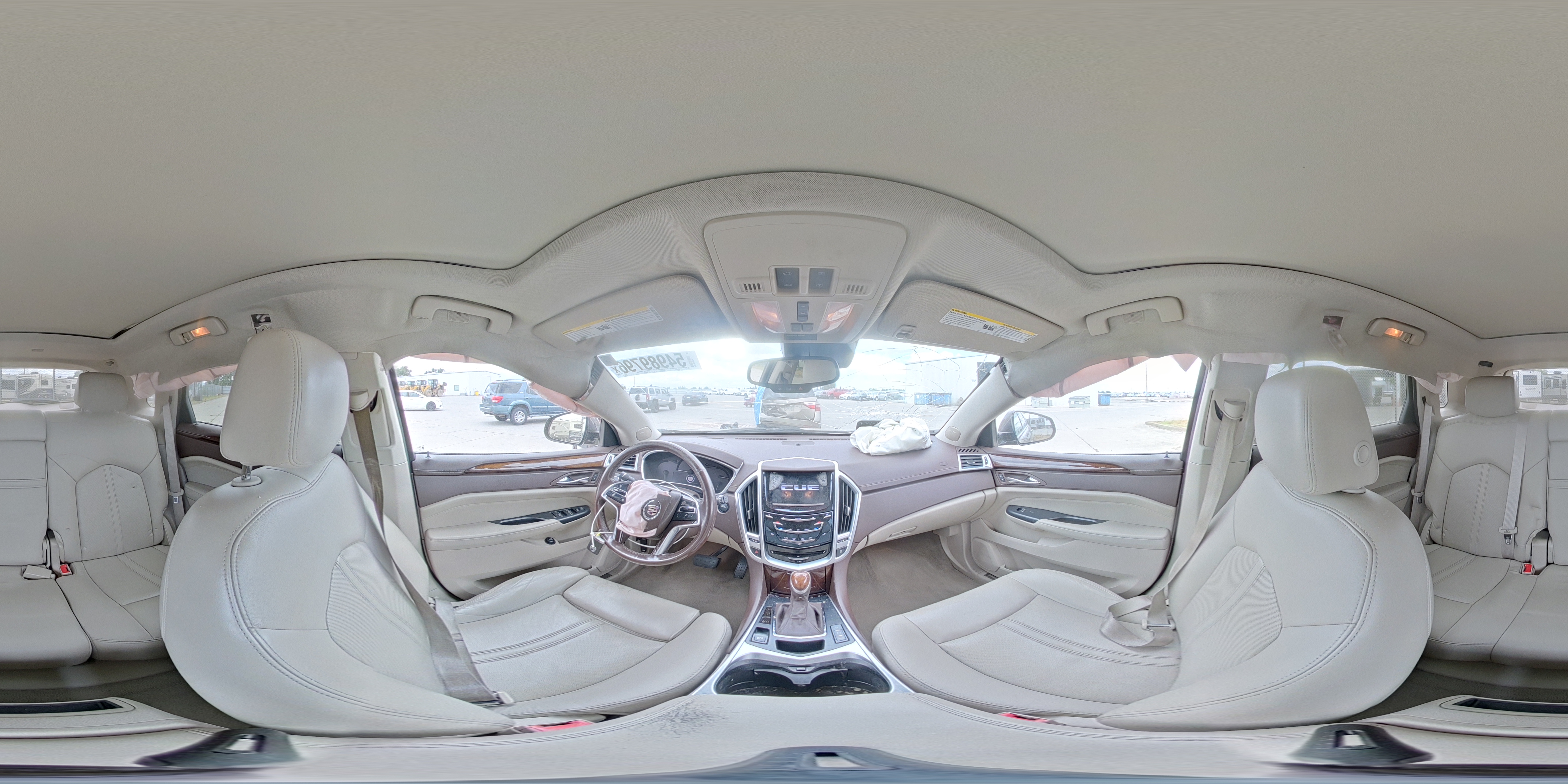 2014 Cadillac Srx Luxury Collection Brown vin: 3GYFNBE37ES614709