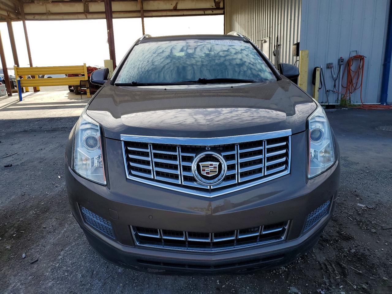 2014 Cadillac Srx Luxury Collection Brown vin: 3GYFNBE37ES647676