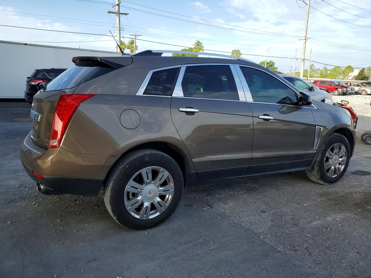 2014 Cadillac Srx Luxury Collection Brown vin: 3GYFNBE37ES647676