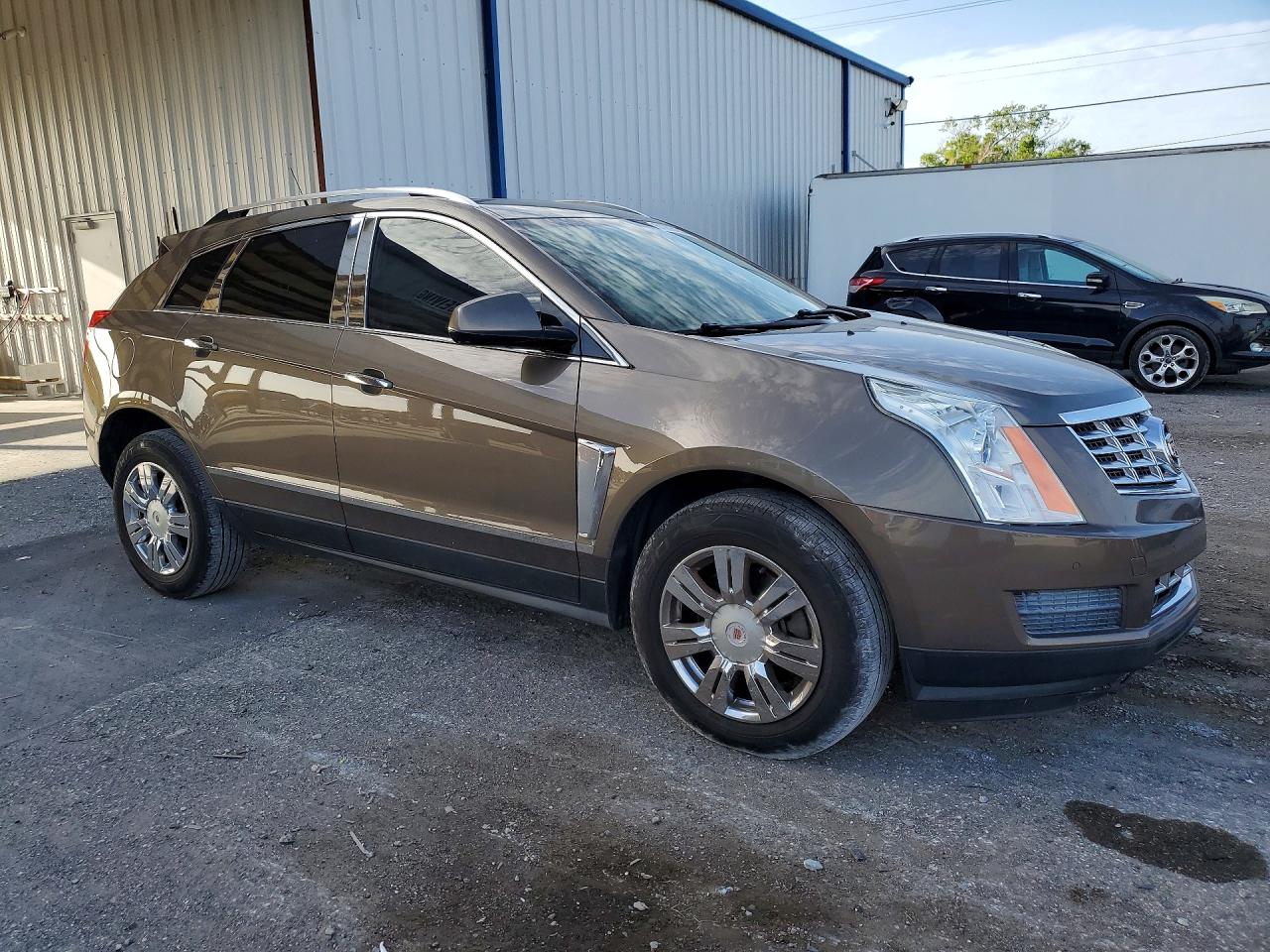 2014 Cadillac Srx Luxury Collection Brown vin: 3GYFNBE37ES647676
