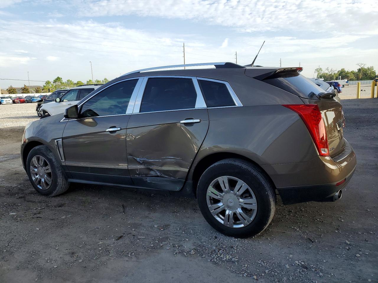 2014 Cadillac Srx Luxury Collection Brown vin: 3GYFNBE37ES647676