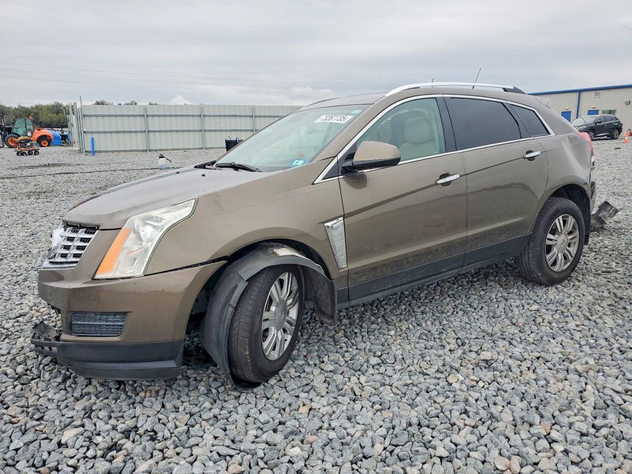 2014 Cadillac Srx Luxury Collection Tan vin: 3GYFNBE37ES656846